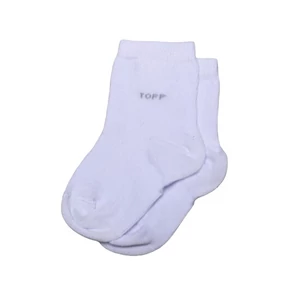 Egyszínű fehér Baba zokni/Bokazokni