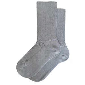 100% pamut zokni gumírozás nélküli kézzel varrott orr -szürke 100% pamut zokni gumírozás nélküli kézzel varrott orr -szürke