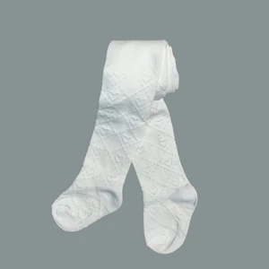 Bébi harisnyanadrág áttört fehér yo!
