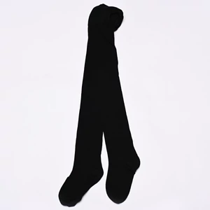 Egyszínű gyermek harisnyanadrág fekete