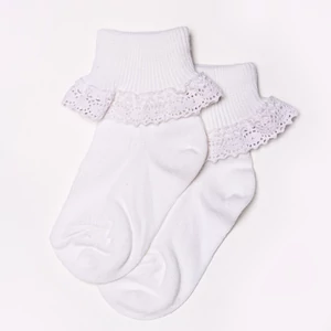 Baba zokni/Bokazokni pamut csipke 