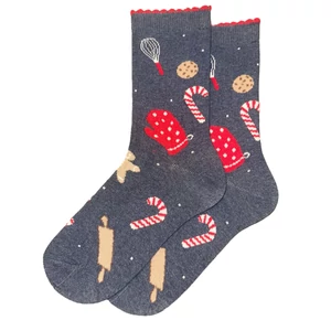 Női bokazokni karácsonyi sütés