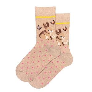 Női bokazokni nyuszi