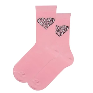 Kamasz bokazokni leopárd mintás szív