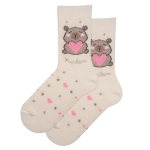 Női bokazokni kapibara