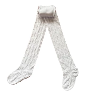 Gyermek harisnyanadrág 3d sok szíves fehér