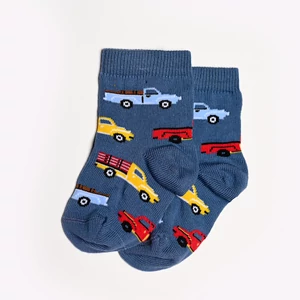 Baba zokni/Bokazokni színes autók