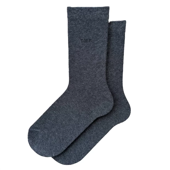 Egyszínű kamasz bokazokni s.szürke