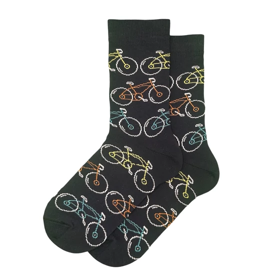 Felnőtt bokazokni színes bicikli 