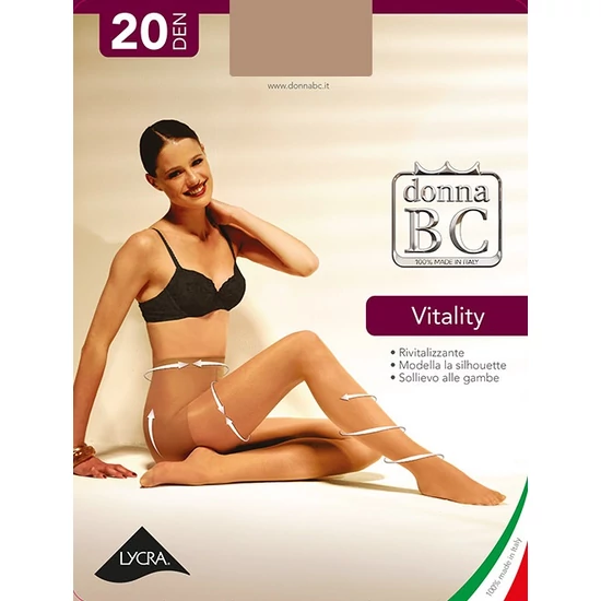 Vitality harisnyanadrág 20 Den 1/2 méret Beige