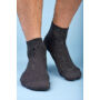Kép 2/4 - Rövidszárú wellness zokni szürke