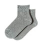 Kép 1/3 - Felnőtt rövid szárú zokni világos szürke