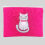 Kép 1/2 - Neszesszer pink cica